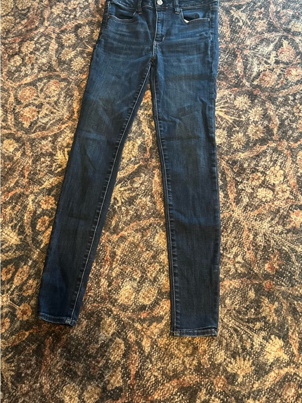 American Eagle Outfitters Dark Blue Skinny Jeans
